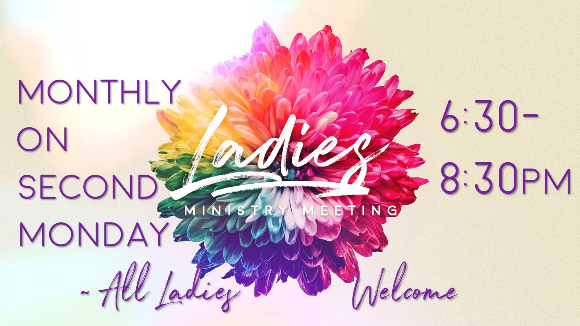 Ladies’ Ministry Meeting