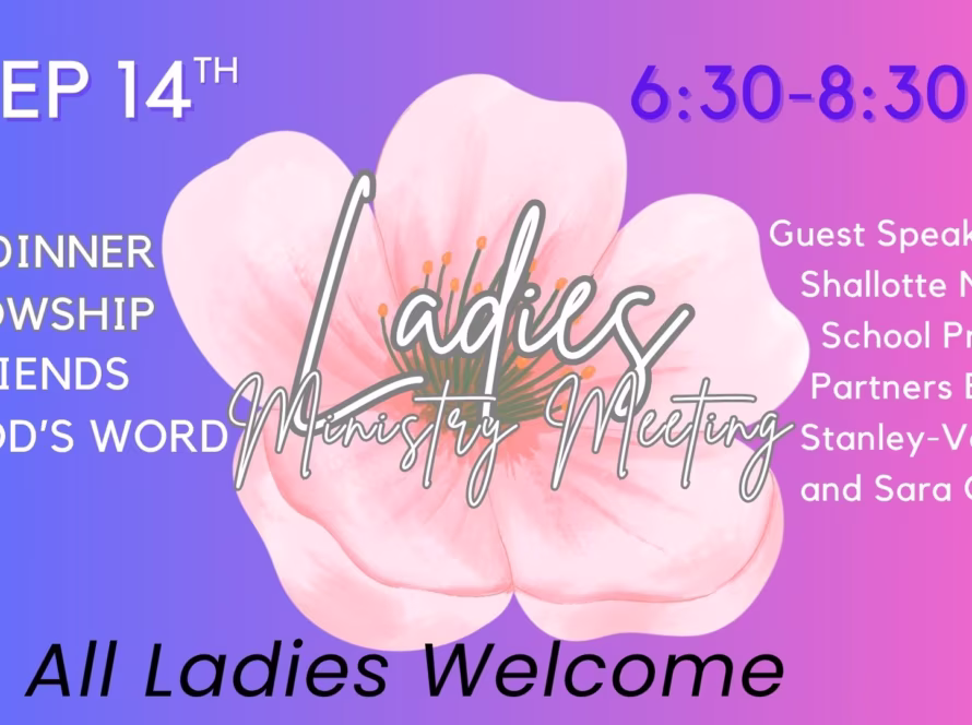 Ladies’ Ministry Meeting