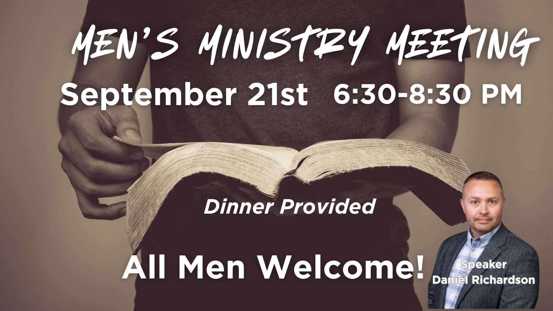 Men’s Ministry Meeting