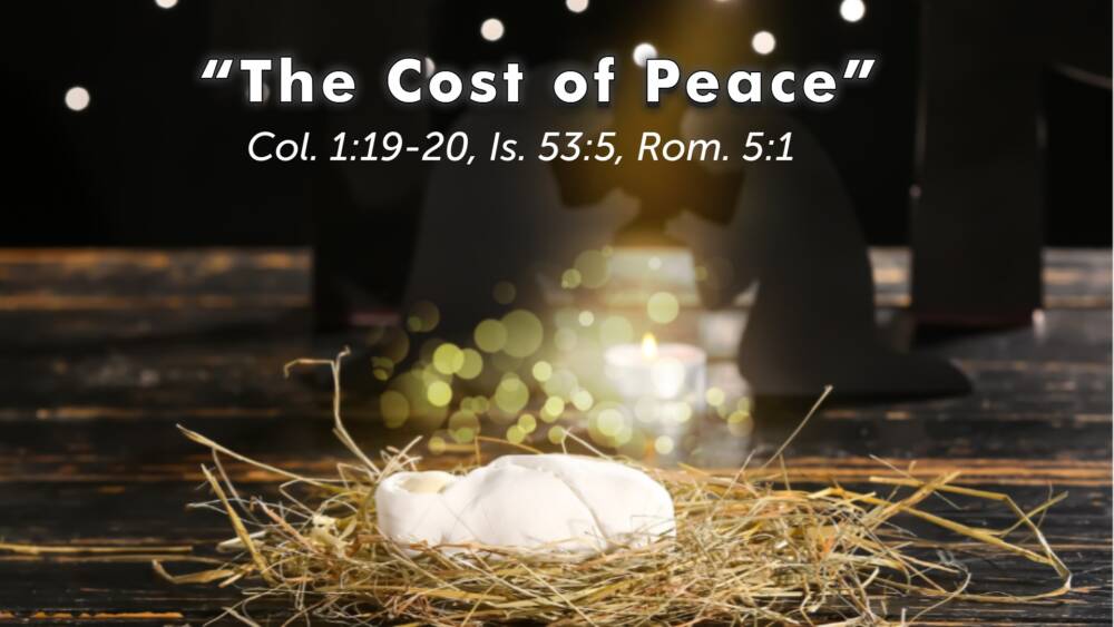 “The Cost of Peace” Image