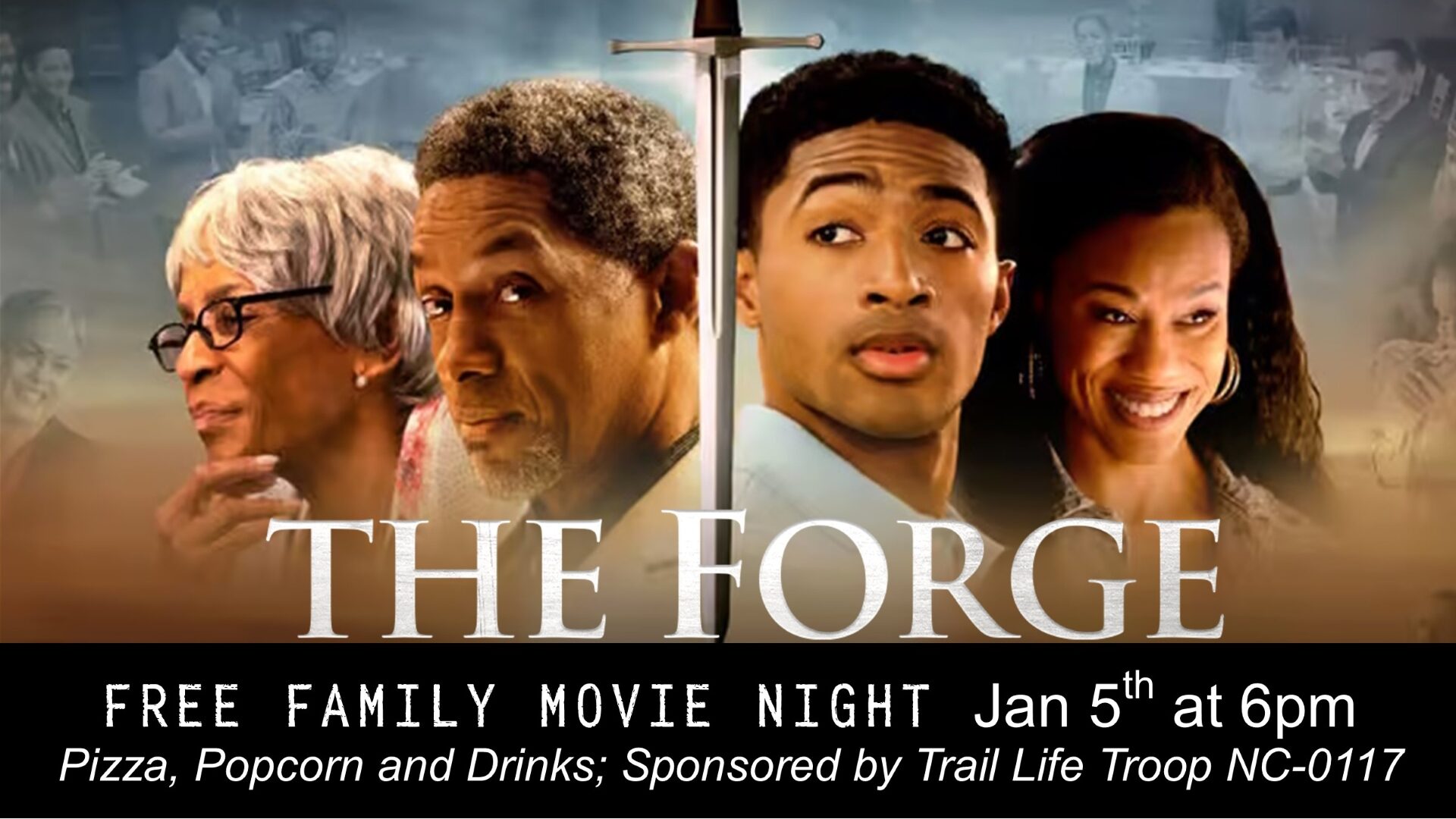 Free Family Movie Night Featuring:  “The Forge.”