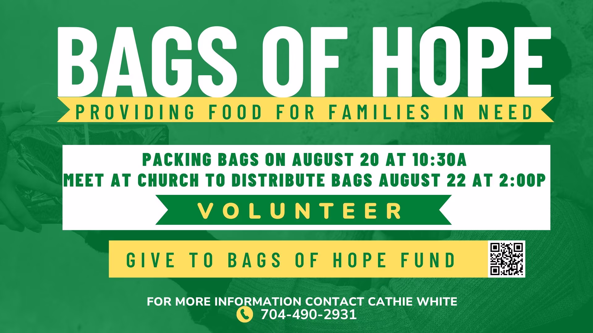 Bags of Hope Bags of Hope