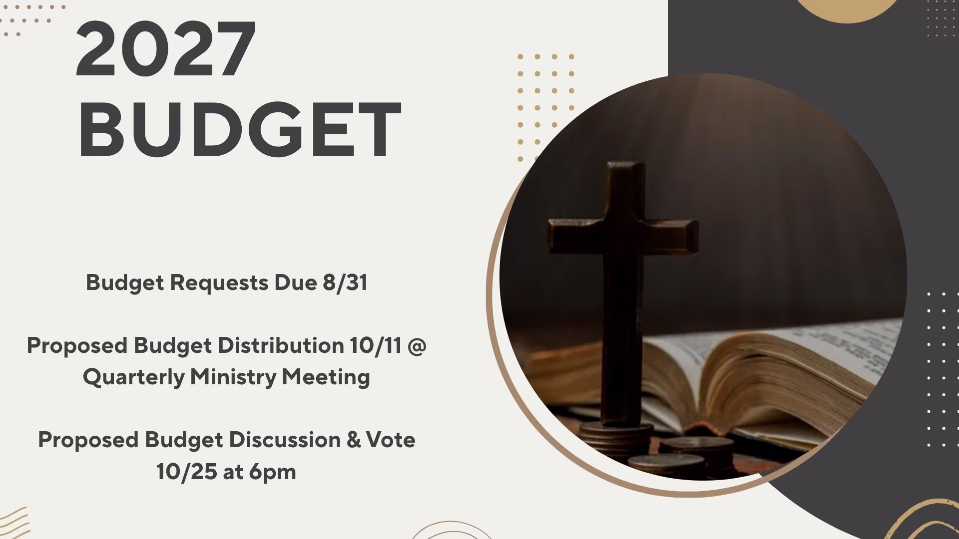2027 Budget 2027 Budget