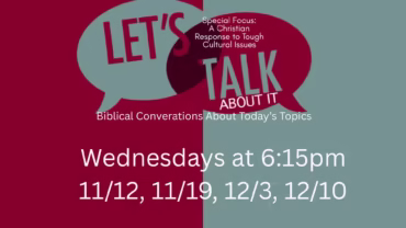 “Let’s Talk About It” Introduction to Series