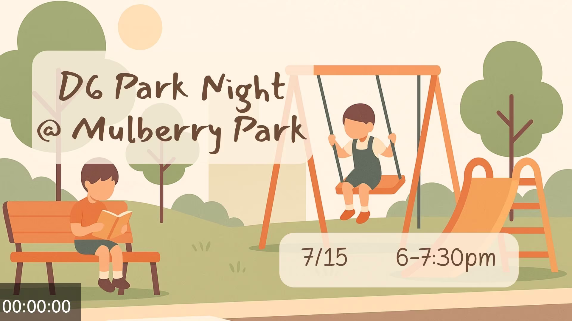 D6 Park Night @ Mulberry Park