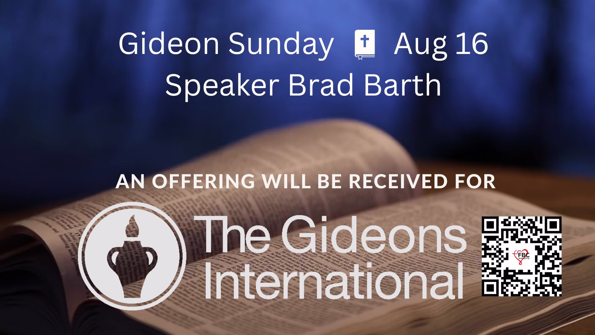 Gideon Sunday