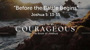 “Before the Battle Begins”