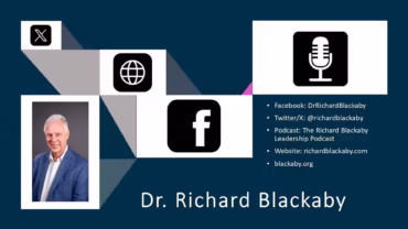 Following Jesus, Guest Speaker:  Dr. Richard Blackaby